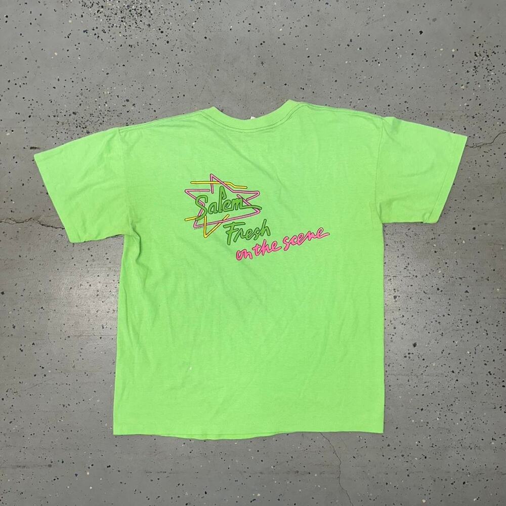 80s Salem Fresh neon green T-shirt